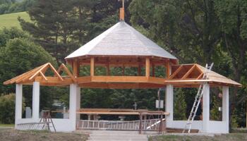 Haidbauer Holzbau - Carports Eingang