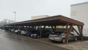 Carport Wohnhausanlage